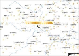 map of Ban Phianglouang