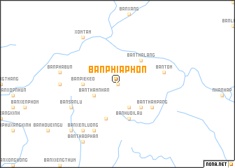 map of Bản Phia Phôn