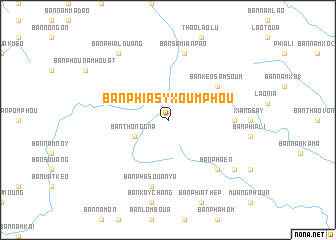 map of Ban Phiasy Xoumphou