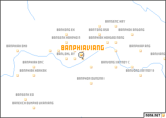 map of Ban Phiaviang