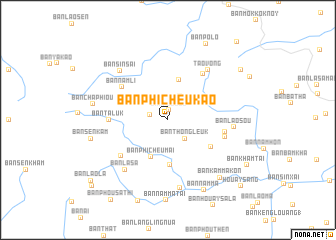 map of Ban Phicheu-Kao