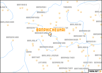 map of Ban Phicheu-Mai