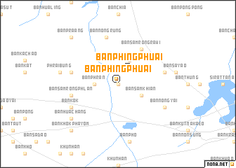 map of Ban Phingphuai