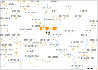 map of Ban Phing