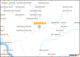 map of Ban Phin