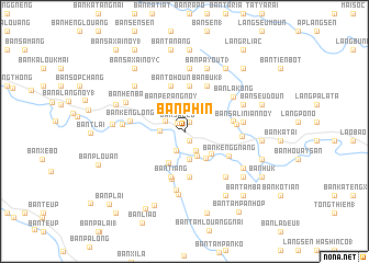 map of Ban Phin