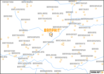 map of Ban Phit