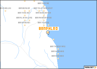 map of Ban Phlao