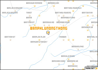 map of Ban Phlu Nong Thong