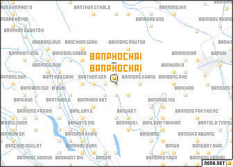 map of Ban Pho Chai