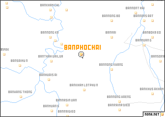 map of Ban Pho Chai