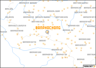 map of Ban Pho Chong