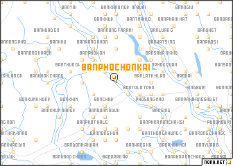 map of Ban Pho Chon Kai