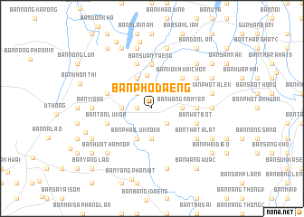 map of Ban Pho Daeng