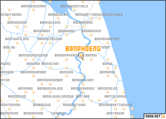 map of Ban Phoeng