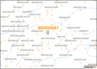 map of Ban Phohat