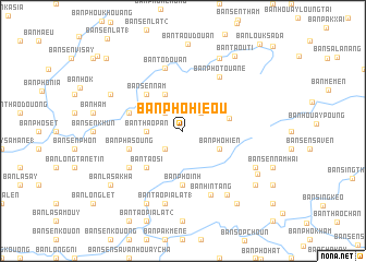 map of Ban Pho Hièou