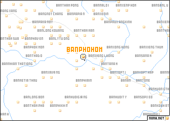 map of Bản Pho Hom