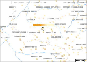 map of Ban Pho Khun