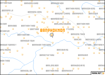 map of Ban Phôkmon