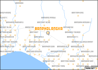 map of Ban Pho Langka