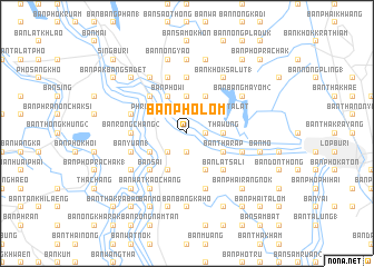 map of Ban Pho Lom