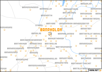 map of Ban Pho Lom