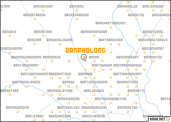 map of Ban Pholông