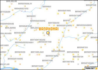 map of Ban Pho Mai