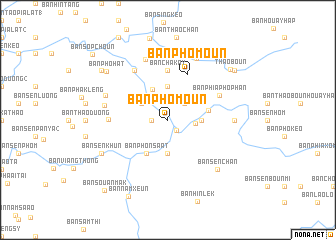 map of Ban Phomoun