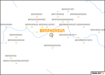 map of Ban Phomoun