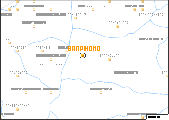 map of Ban Phômô