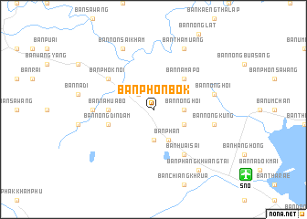 map of Ban Phon Bok