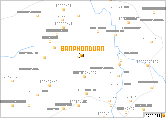 map of Ban Phon Duan