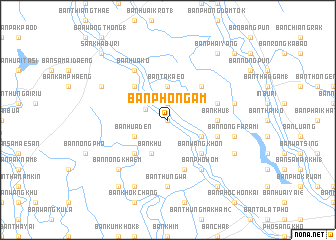 map of Ban Pho Ngam