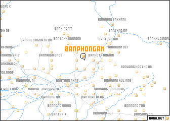 map of Ban Pho Ngam