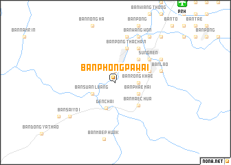 map of Ban Phong Pa Wai