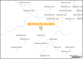 map of Ban Phong Savang