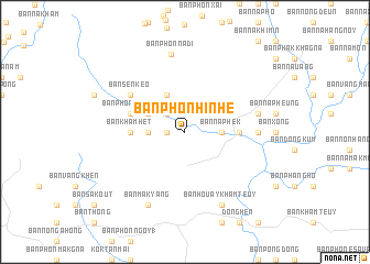 map of Ban Phônhinhé