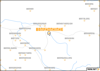 map of Ban Phônhinhè