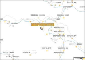 map of Ban Phônhinhè