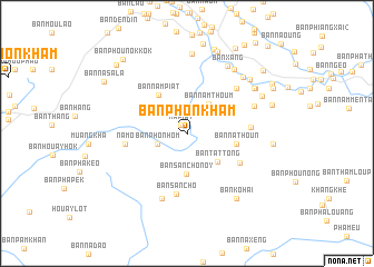 map of Ban Phônkham