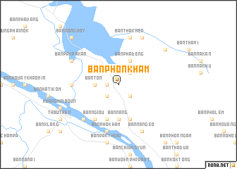 map of Ban Phônkham