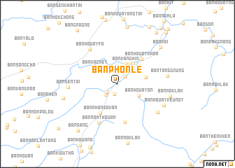 map of Ban Phônlè