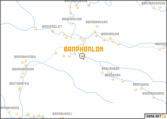 map of Ban Phônlôm