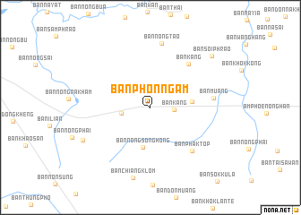 map of Ban Phon Ngam