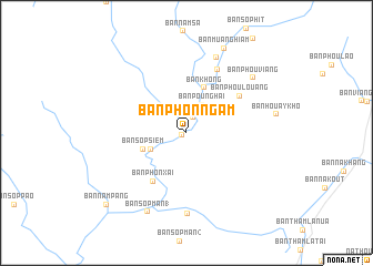 map of Ban Phônngam