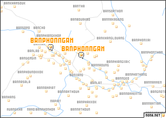 map of Ban Phôn-Ngam