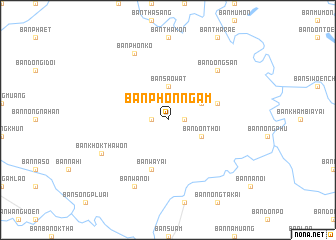 map of Ban Phon Ngam