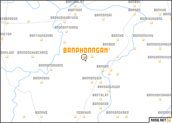 map of Ban Phon Ngam